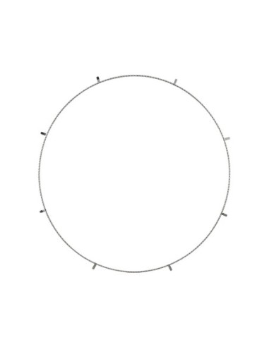 26 Lowrider Square Twisted Wheel Trim Chrome.